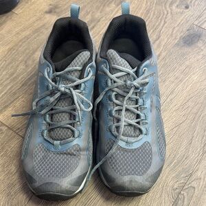 Merrell Blue and Gray Athletic Shoes